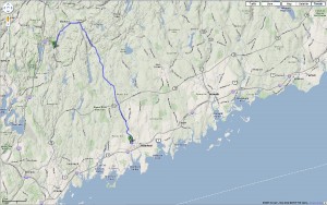 Map Interstate Riding